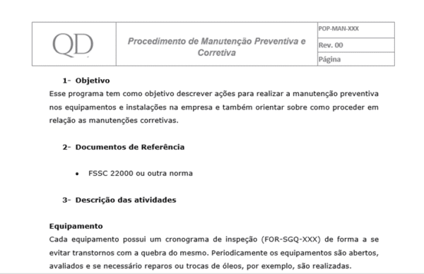 Manutenção Preventiva